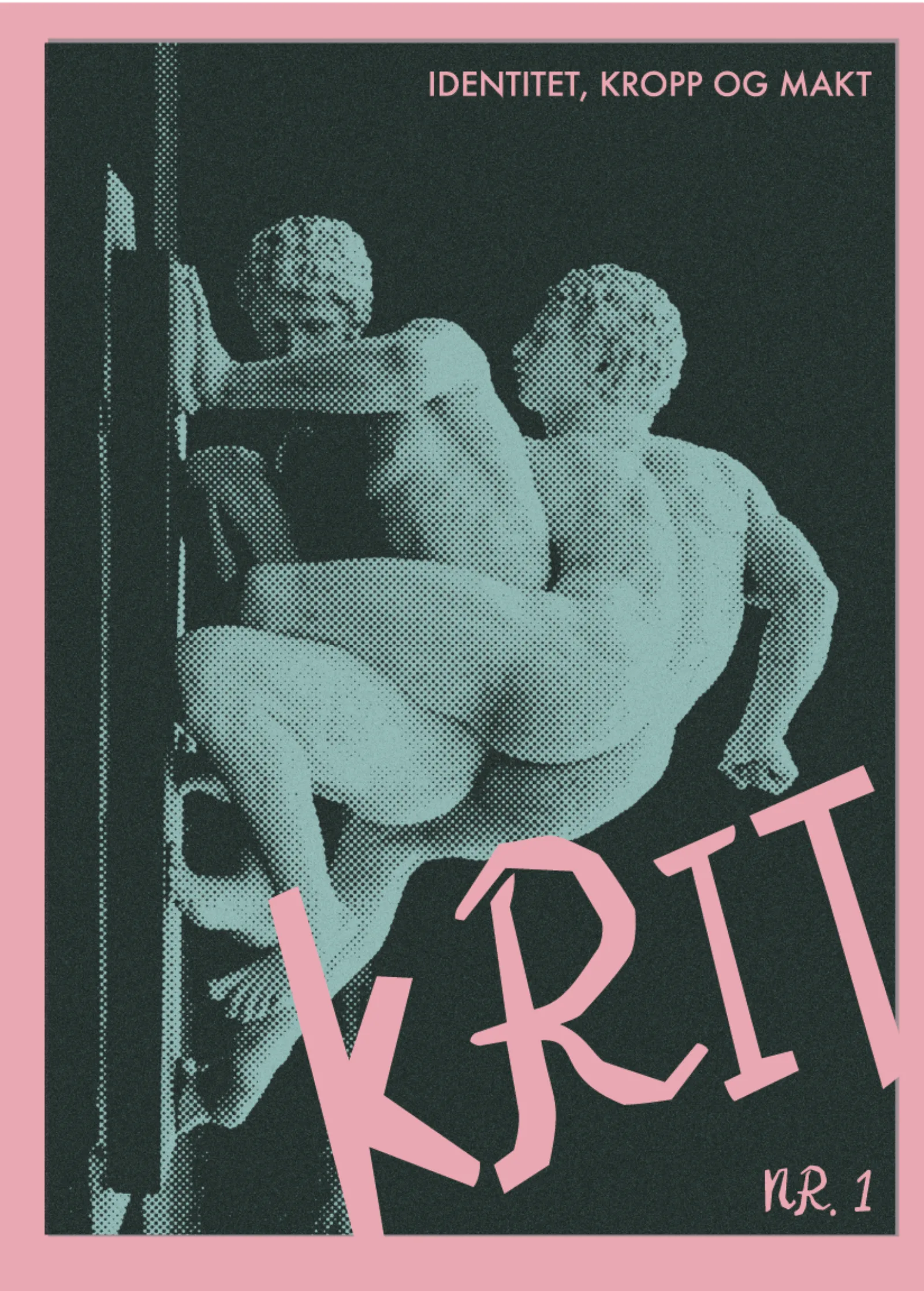 Tidlig versjon – blå og rosa