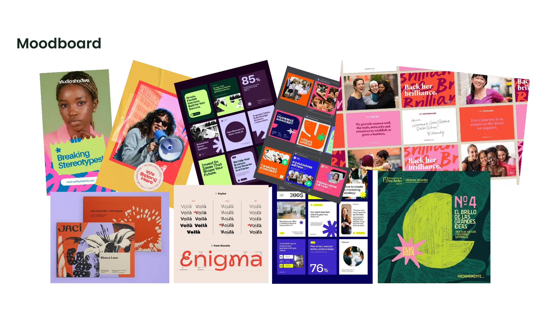 Moodboard — Stiftelsen WE