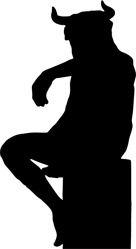 Okse – silhuett