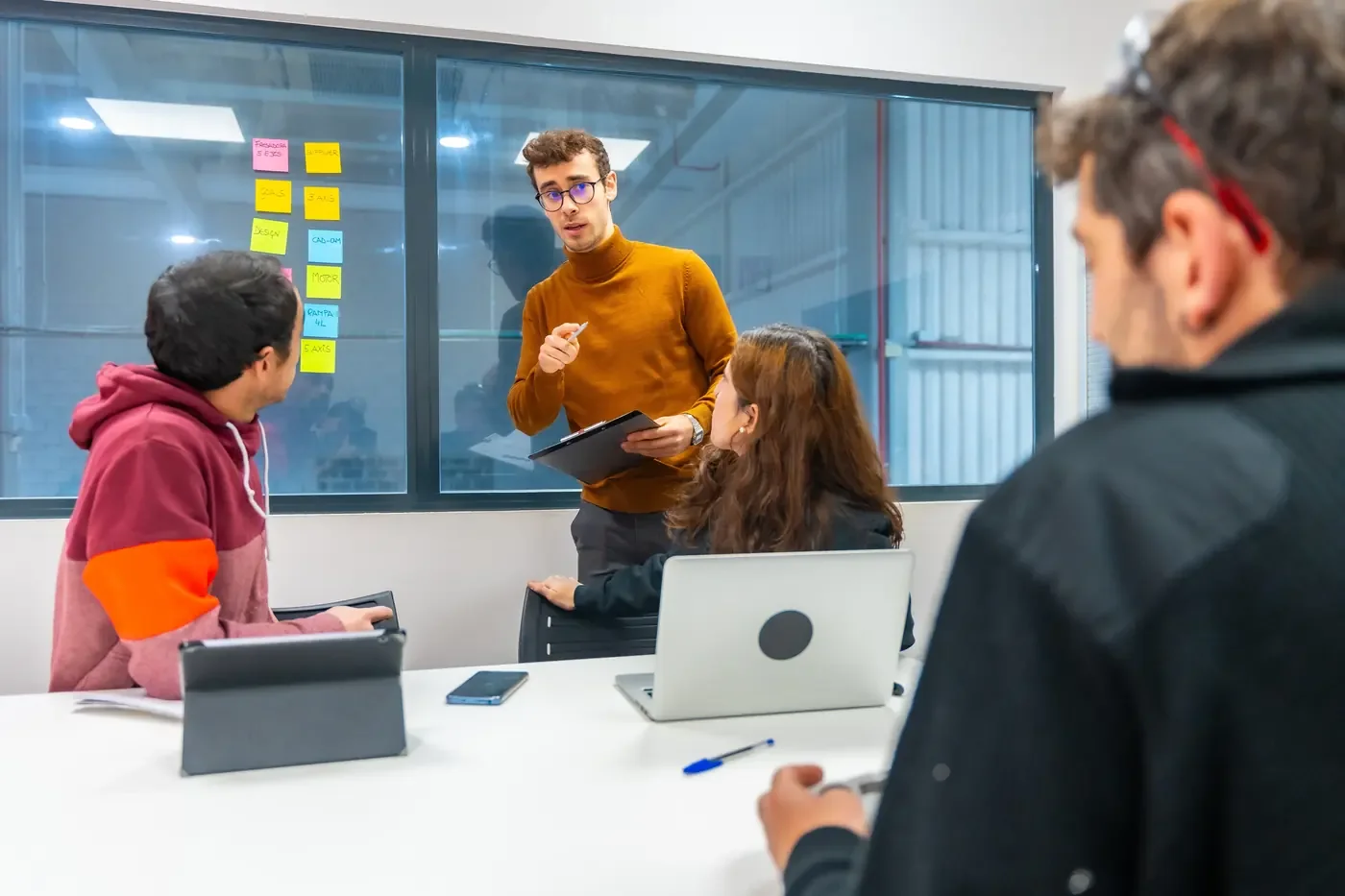 Creative workshop space at SRH Berlin